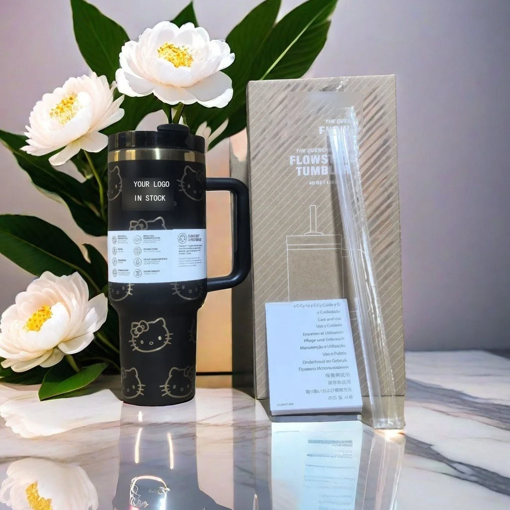 40oz Double Wall Stainless Steel Vacuum Thermos Custom Logo Design Large Insulated Water Drinking Cup Travel Mug for Adults