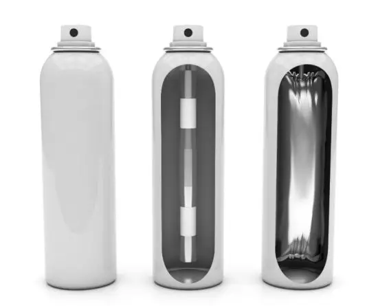 Aluminum aerosol can for air freshener  for food canning aluminum aerosol can line