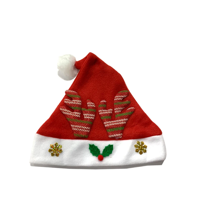 Plush Fun Santa Light up Christmas Hat