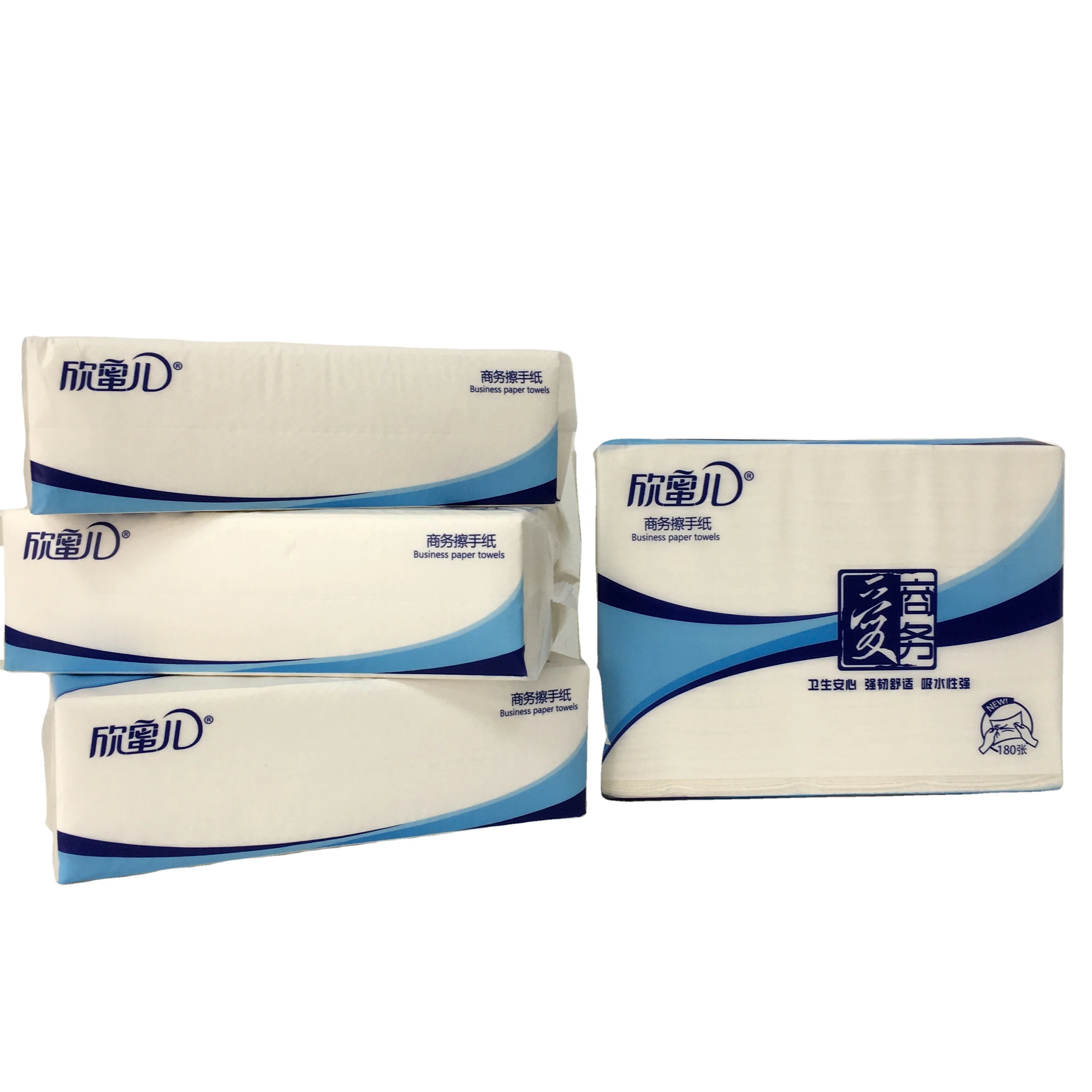 MARCH EXPO China Factory Wholesale Disposable  N fold Z fold  2 ply  Hand Paper Towels