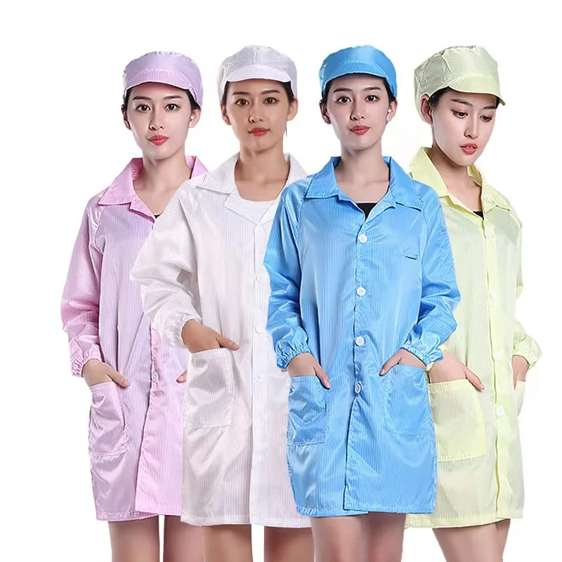 Wholesale Priced Anti-Static ESD Clothes Cleanroom Garment clean room anti static clothing