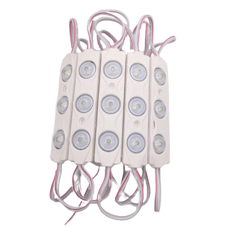 8218 3 LED DC 12V Modulo with Lens for Letter Sign Board Channel Lighting 1.5W 2835 LED Module