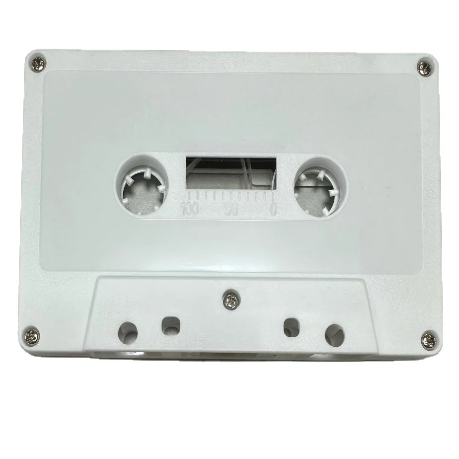 Индивидуальная объемная цветная печать непосредственно на кассете и белой аудиокассетной ленте пользовательское дублирование музыкальной кассеты