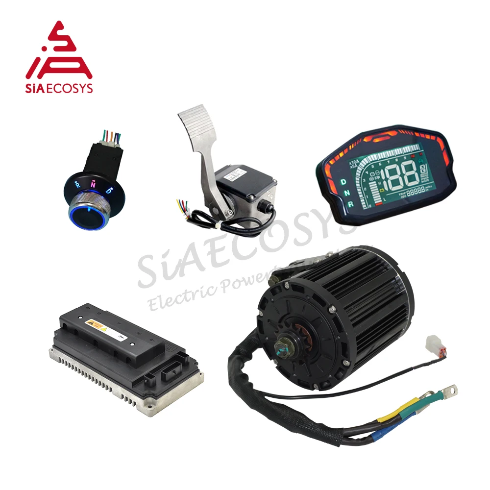  SIA 7500 Вт QSMOTOR QS138 90H 72 в 120 км/ч IPM Средний привод мотор и контроллер комплекты для высокой мощности Электрический ATV Go