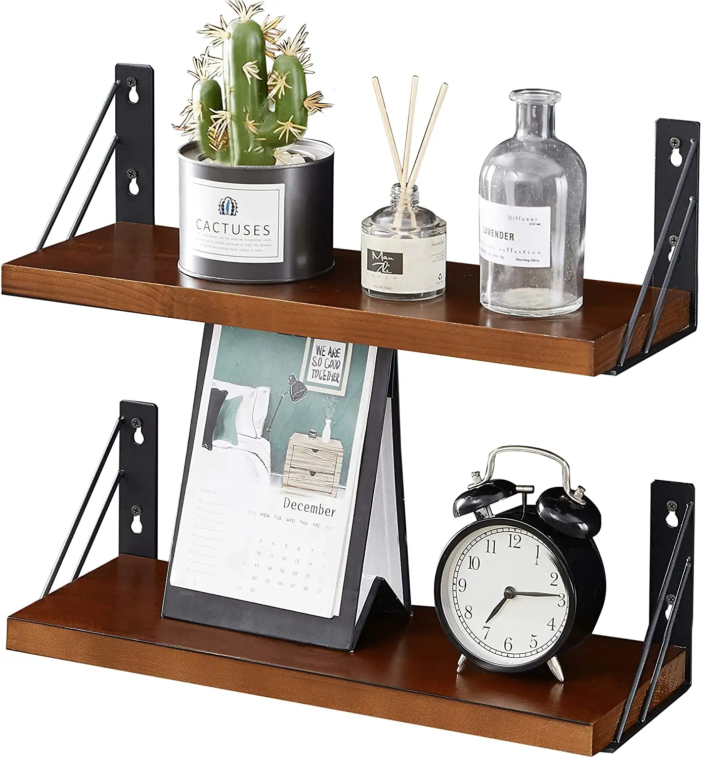 Latest Producing Wooden Floating Wall Mounted Storage Shelf