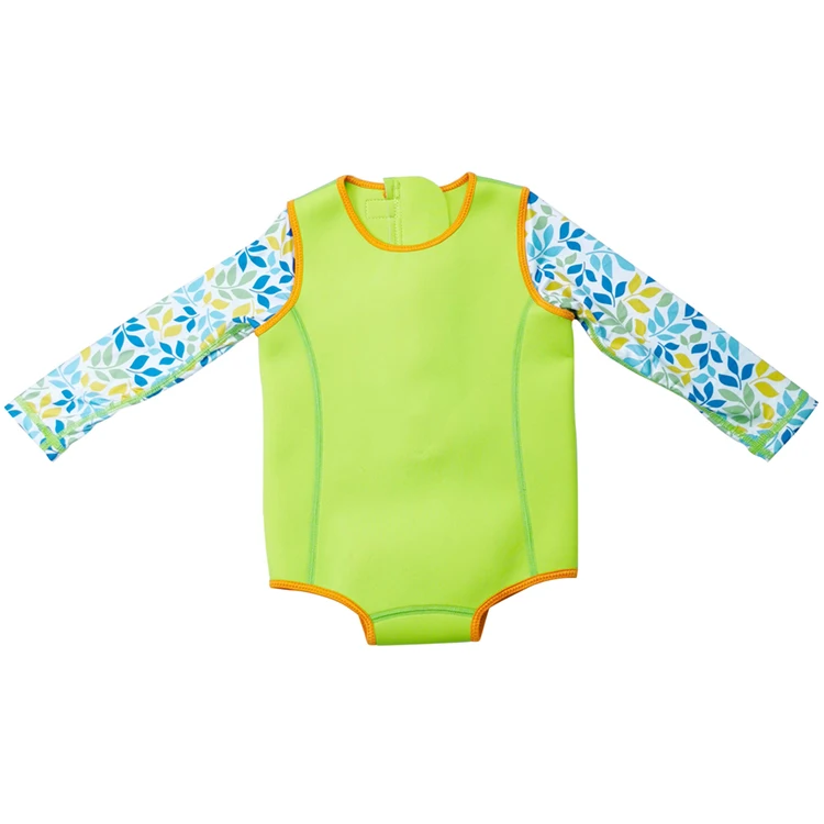 Custom logo printed kids wetsuit swimming suit baby wetsuit neoprene shorty wetsuit