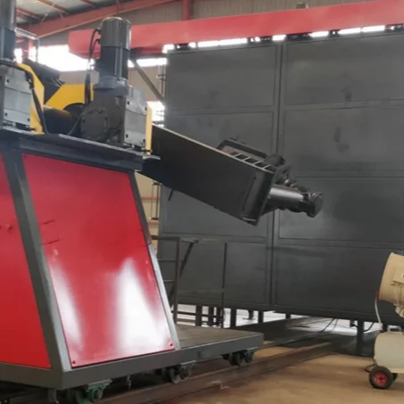 
Water tank two-arm rotomolding machine PE product forming machine 