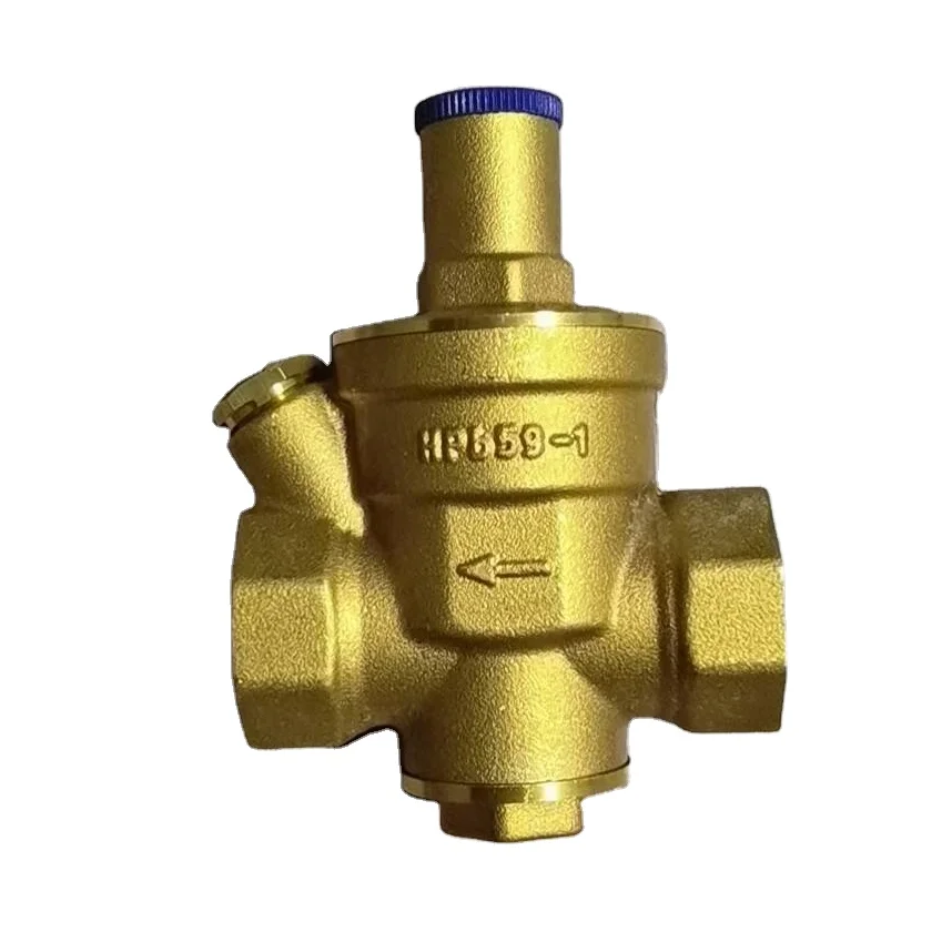 Brass ball valve forging pressure reducing valve PN16DN15-DN50 high-rise water pipe pressure regulator valve