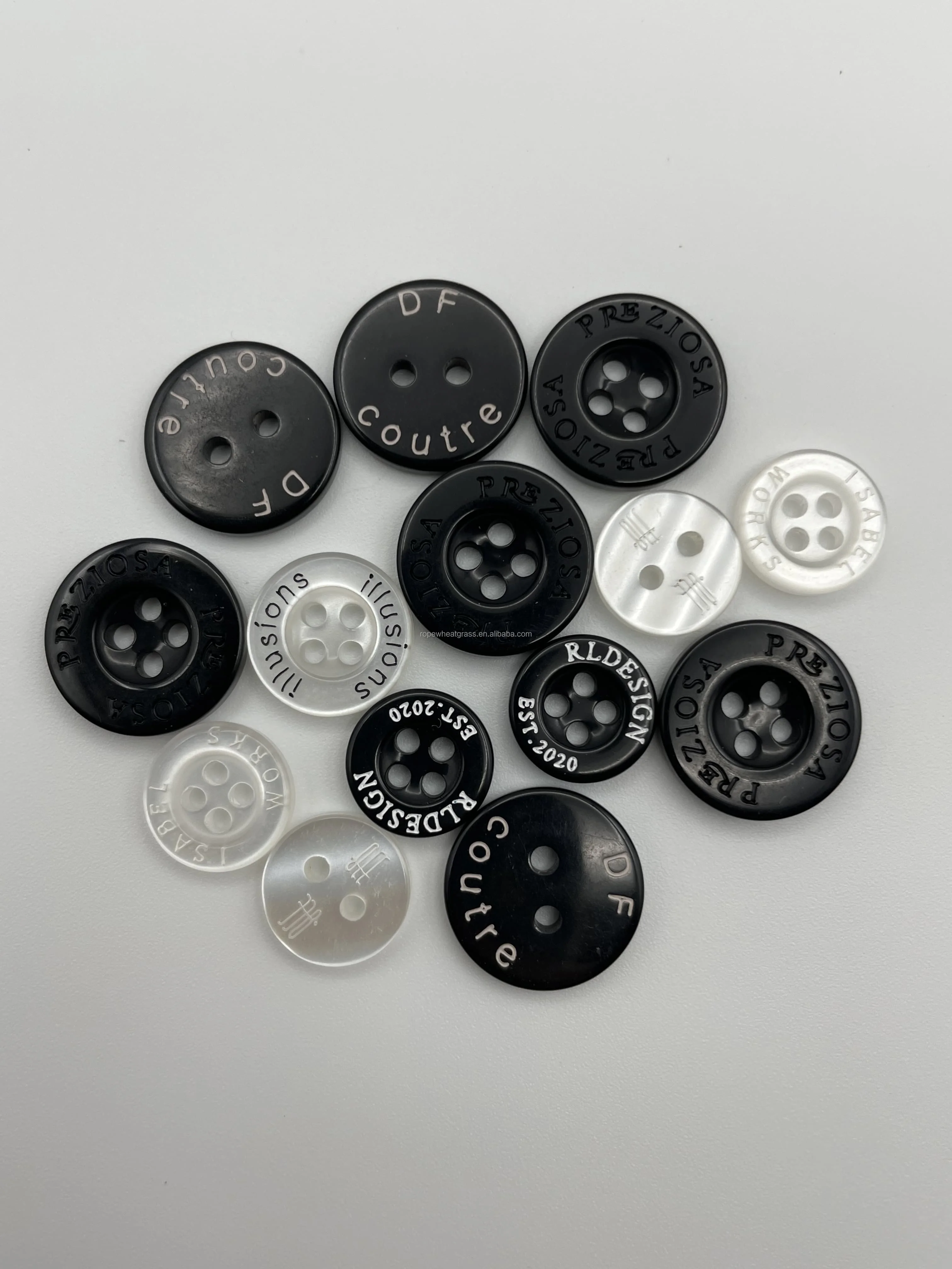 Buttons for Sewing Flatback Button Multicolors 4 Holes Buttons for shirt