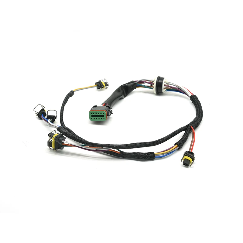 222-5917 excavator C7  engine  fuel injector wiring harness for CAT 325D 329D 324D M325D 153-8920