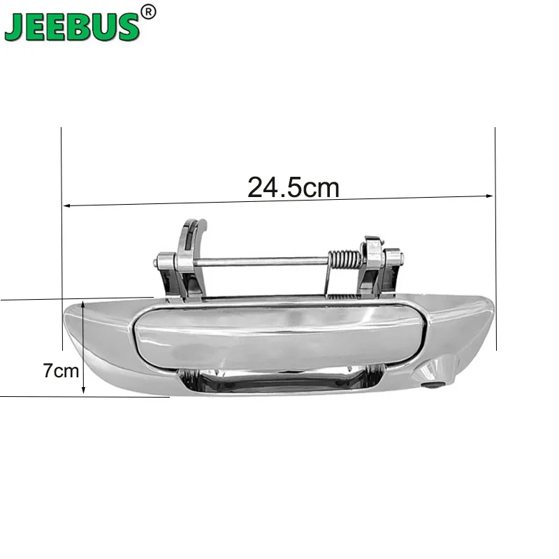 JEEBUS Pickup Truck Camera HD Waterproof Night Vision Wide Angle Tailgate Reverse Backup Camera for Dodge Ram