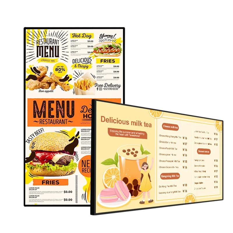 55 inch non-touch wall-mounted advertising screen advertising Machine Ad Player And Lcd Screen