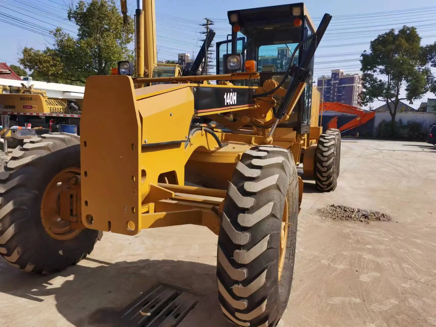 Selling Used CAT 140H 140G 140K 140 Motor Grader Secondhand machinery for sale with low price