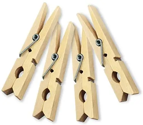Natural Wood Clothespins Rustic Wedding Decorations Wedding Clothespins Mini Pegs Tiny Pegs Small Wooden Clothes Pins