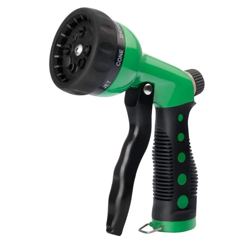 8 Mode High Pressure Garden Water Gun Hose Nozzle Car Washing Yard Water Sprayer Irrigation Pipe Tube Nozzle Sprinkle Tools