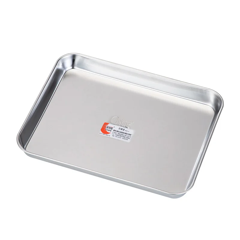 Surgical Stainless Steel Medical Surgical Metal Serving Tray Dental Dish Lab Instrument Tool  medical square plate