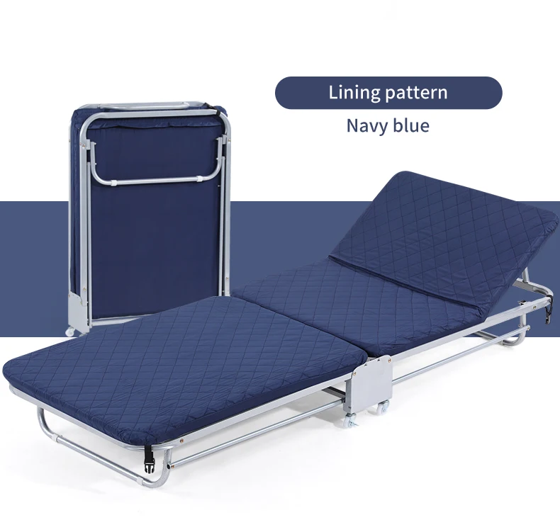 Factories Adult Metal Folding Single Bed Foldable Bed Wholesale Price High Quality Double Bed Steel Modern Chinese 2 Sets CN;GUA