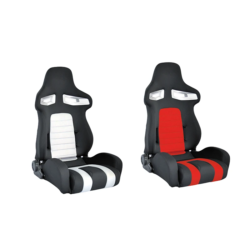 Hot Sales synthetic leather Recaro Seat With Double Adjustor Reclinable Bucket Seats for Racing Car