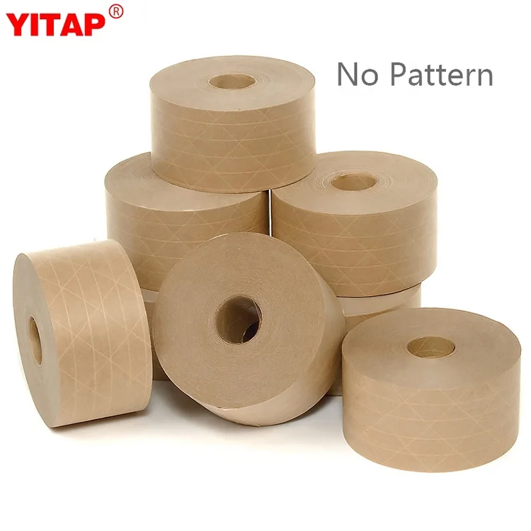 Wholesale Amazon Printed Kraft Paper Prime Packaging Rubber Tape