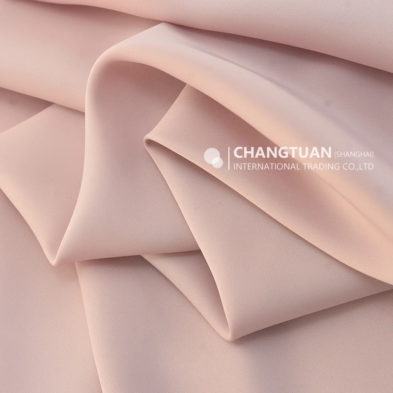Wholesale High Quality Matte Stretch Satin Fabric Dull Face Draping Charmeuse Silky Satin For Dress Clothing Shirt