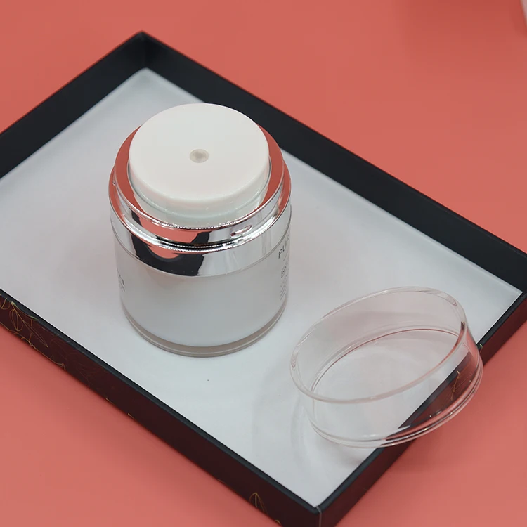 Custom Beauty Containers Small Plastic Cosmetic Jars plastic package lip balm container Pot with Lids