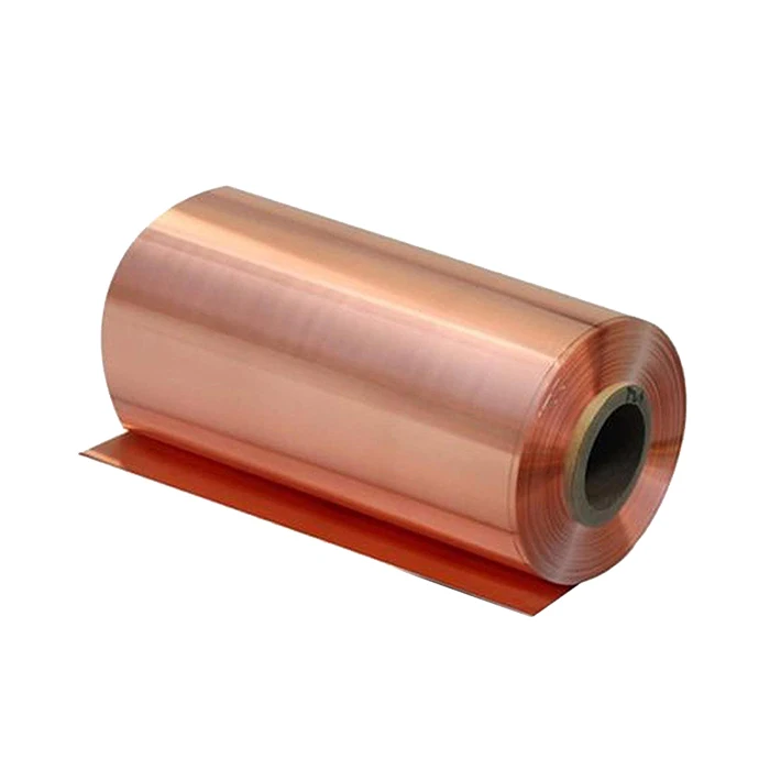 Copper Foil 0.1mm for Battery Copper Strip Coil Manufacturer Copper Coil / Copper Strip / Copper Tape
