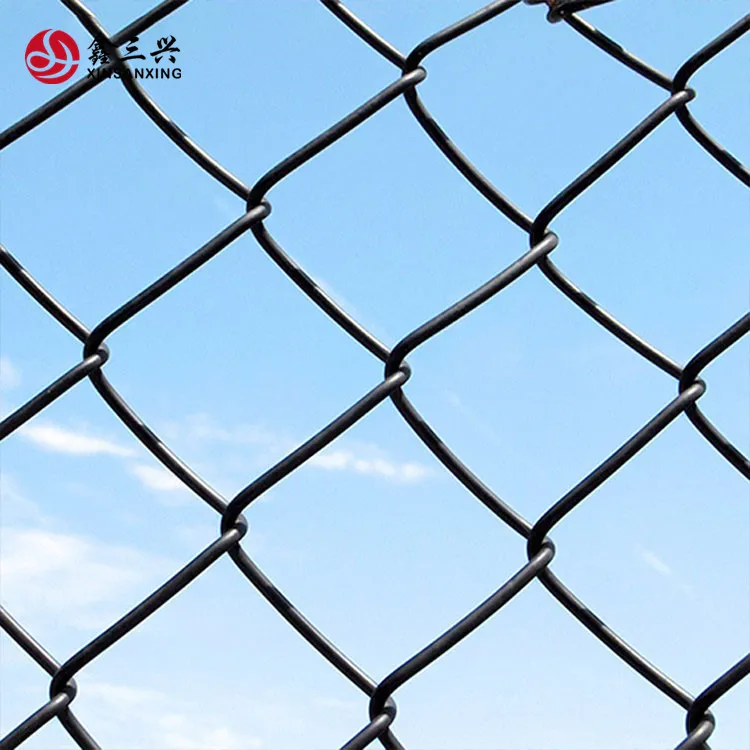 Customized 6 Feet High Pvc Coated Cyclone Wire Mesh Chain Link Fence/ GALVANIZED Chain Link Fabric