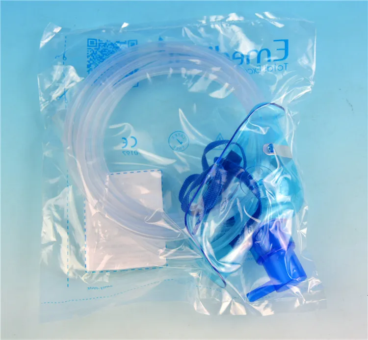 Medical Adult Medium Concentration Oxygen Mask For Facial