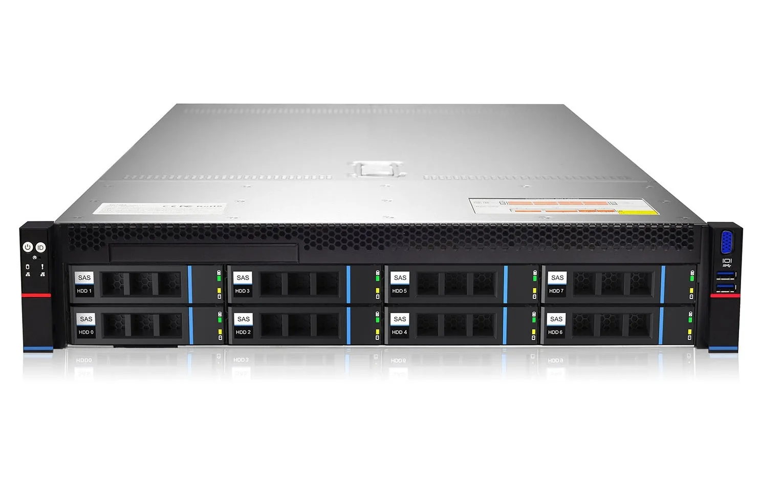 Super fusion RH1288 V3 two-way 1U rack server 8*2.5 small bay E5-2600 series