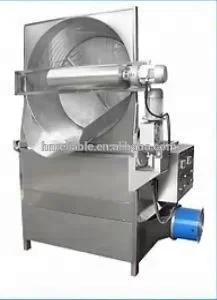 Automatic discharge deep fryer industrial snack food frying machine for sweet potato chips chin chin