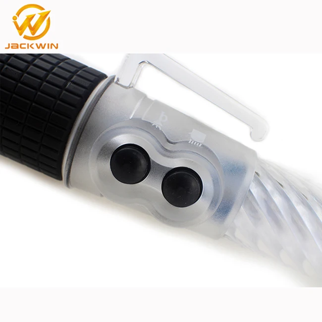 54cm White Battery Powered LED Traffic Baton with Siren