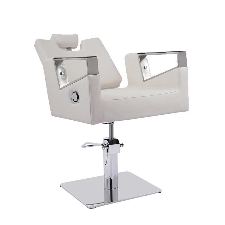 beauty salon furniture used white styling chair hair salon equipment