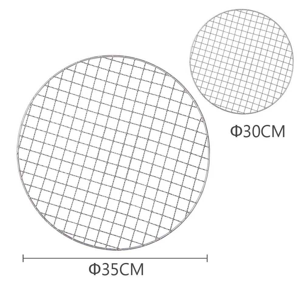 Решетки для гриля и барбекю, сетка из проволоки, сетка для барбекю из нержавеющей стали