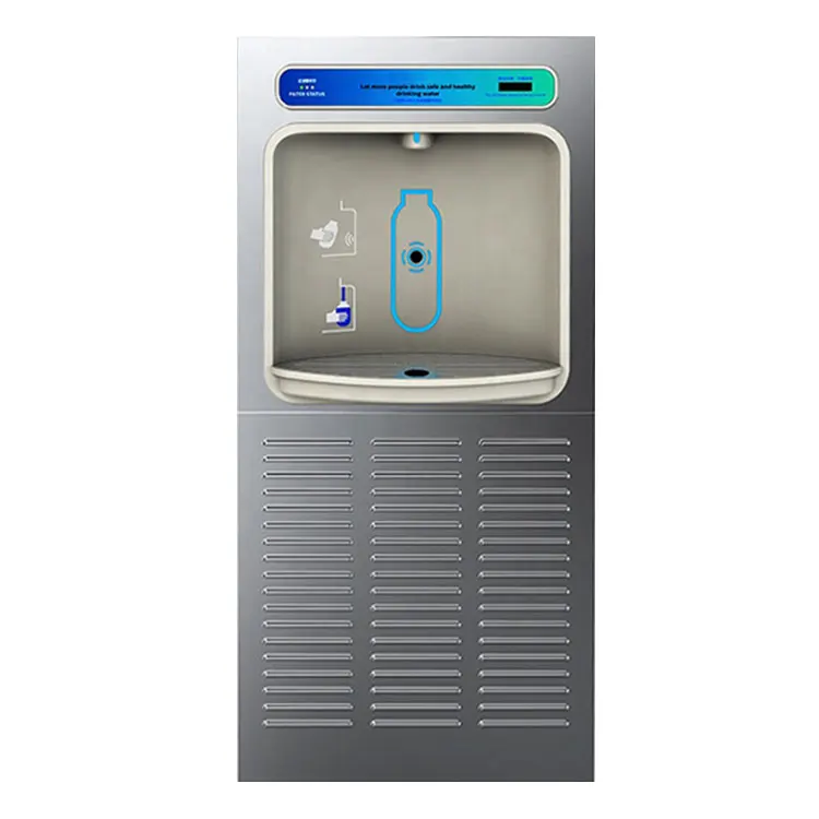Wall Mounted Drinking Water Fountain Directly Water Boiler Dispenser with Filter System