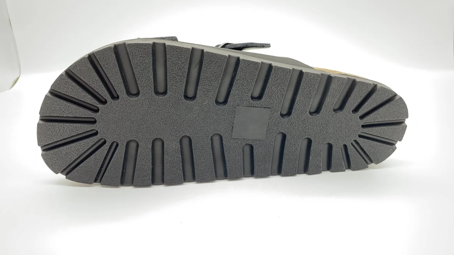 European Trendy Summer Design Cork Shoes Leather Hook Loop Sandals Men Cork shoes