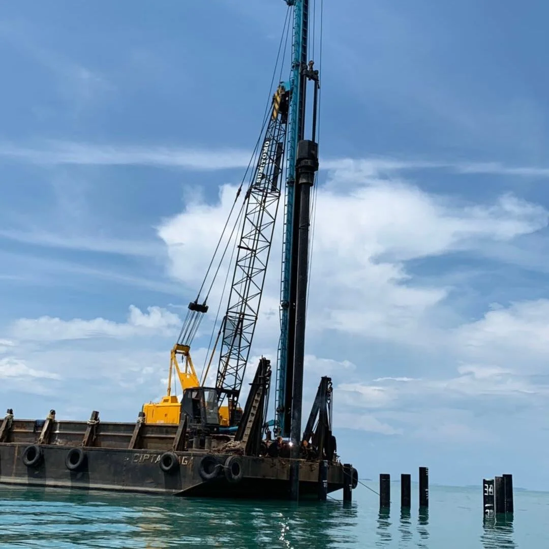 China best quality hydraulic diesel pile hammer attached to crane with best price for sale in Philippines