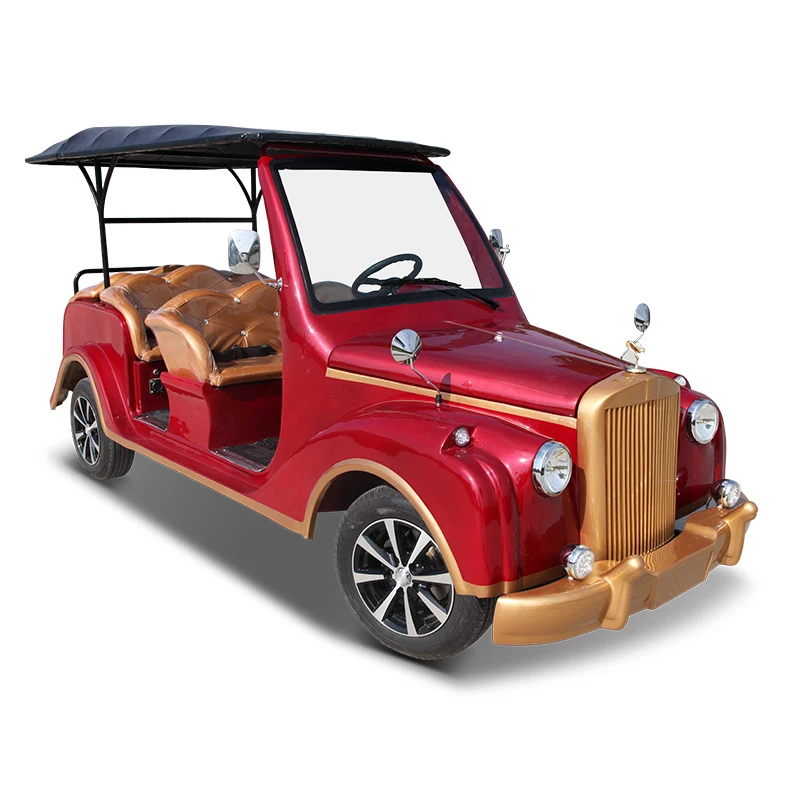 China Supplier customize Electric Passenger Bus Electric Classic Sightseeing car on sales