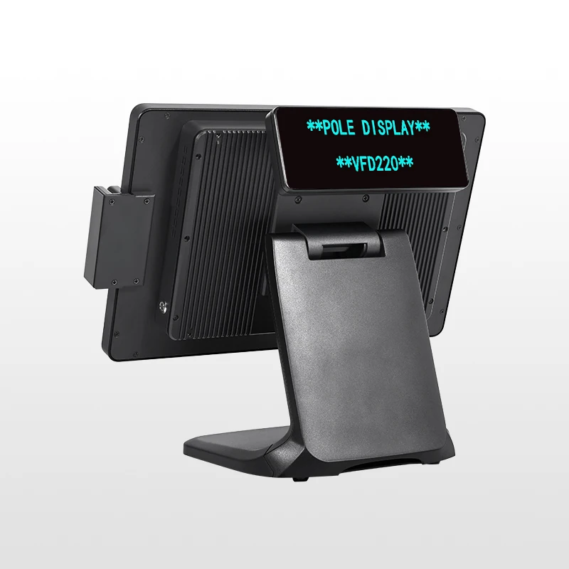 The latest 15.6 inch 10 points 1366*768  touch screen cash register all in one pos systems for sale
