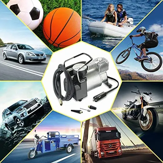Portable Air Compressor 12Volt 150PSI Air Pump Inflator Heavy Duty, Digital Tire Pump with Pressure Gauge for Car RV SUV Tires