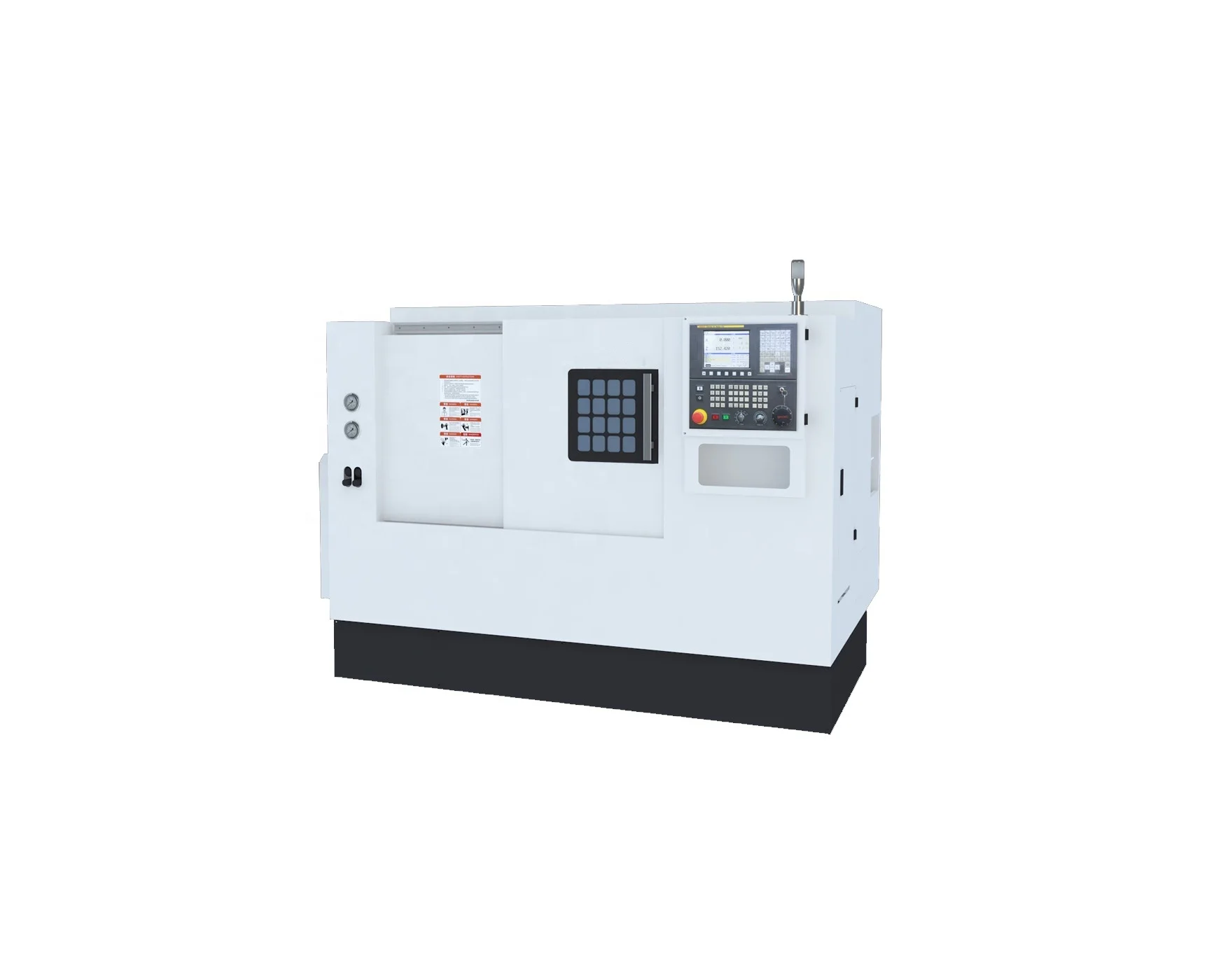 HTB450A CNC Slant Bed Lathe GSK Fanuc Siemens  Turret Lathe Hydraulic Chuck Table Tailstock