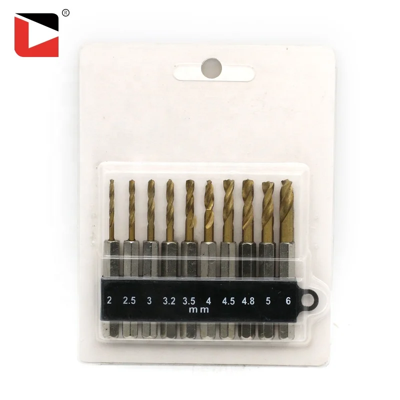 HSS 4241/4341/M2/M35 hss hex shank cobalt twist drill bit set