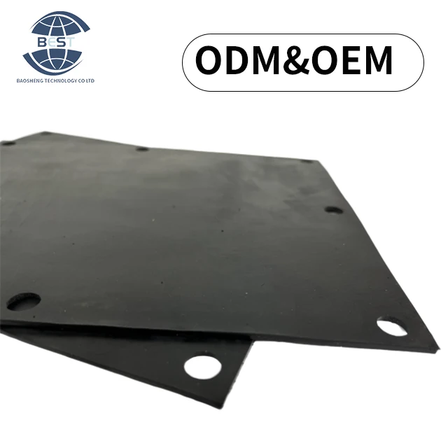 Free samples available for customization NR NBR EPM MQ VMQ RTV HTV SBR waterproof rectangular porous solid rubber sheet