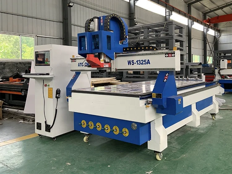 China Manufacturer Linear ATC 3d CNC Router Wood Carving Machine Woodworking Machinery for Furniture door cabinet