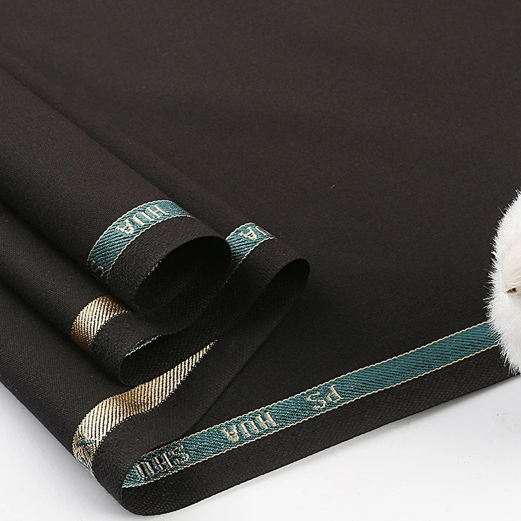 TR 80 Polyester 20 Viscose Fabric 24*31 100*78 300G/M Woven Twill Muslim Men Suit  Arabic White FabricFor Dress Suiting