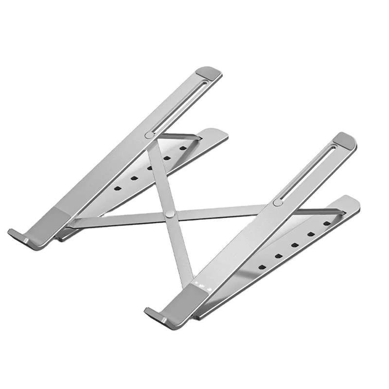 Hot sale 6 Angles Adjustable Aluminum Alloy invisible Foldable Laptop Stand