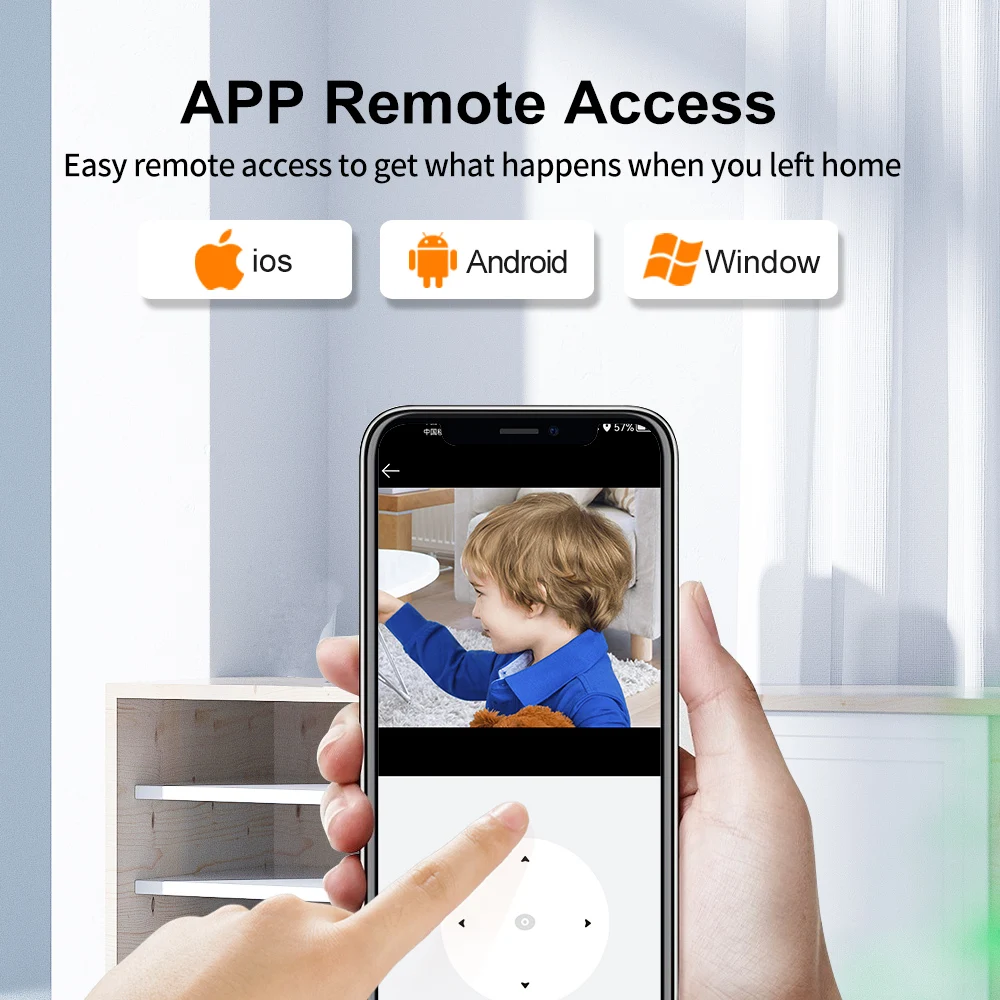 PTZ IP Camera Wifi Outdoor AI Human Detection Audio 1080P Wireless Security CCTV Camera P2P RTSP 4X Digital Zoom Wifi Camera