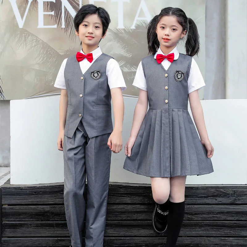 all season custom unisex private high shirt school shirts uniform white fabric oem jk kindergarten blazer suit school uniforms