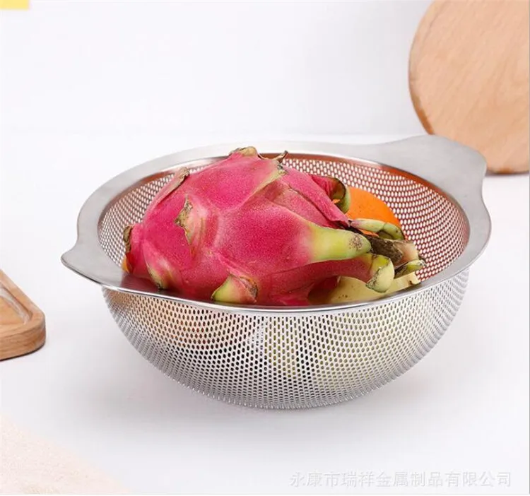 Factory Wholesale Stainless Steel Colander For Kitchen