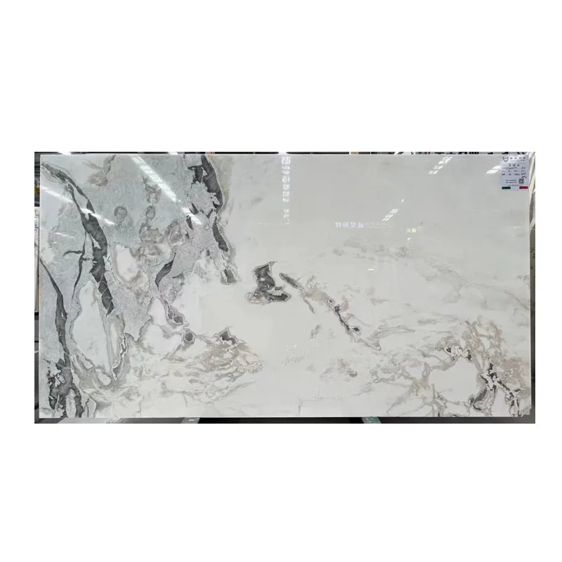 Natural Dover White Marble Grey Veins Oyster White Marble