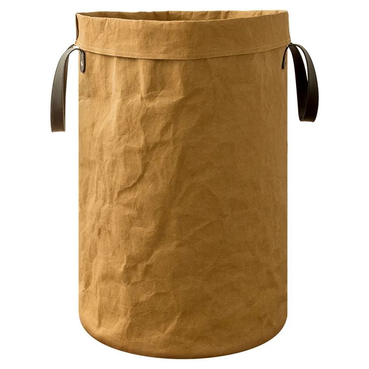 Large Backpack Tall Collapsible Basket Foldable Laundry Bag
